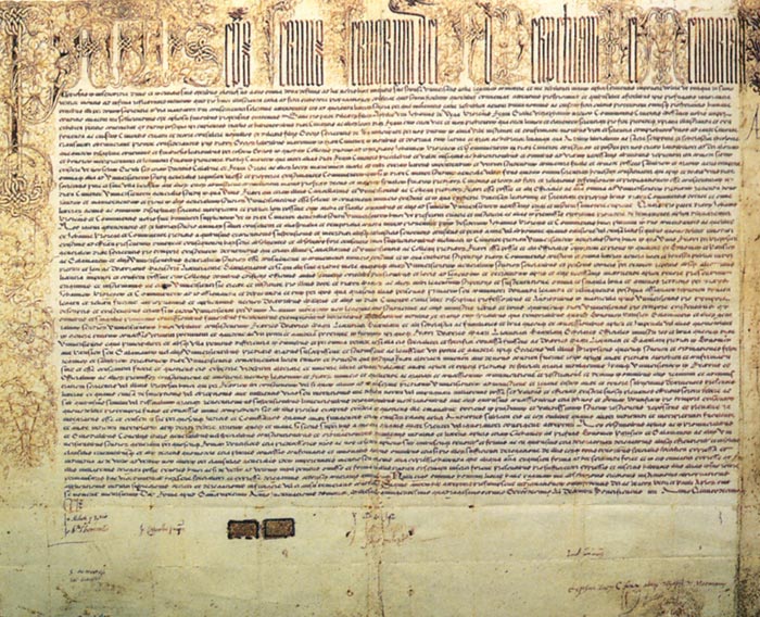 Fig.3 - La Bolla datata 16 novembre 1548 del Pontefice Paolo III istitutiva del “Messanense Studium Generale”